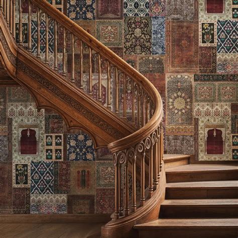 Blog: Alishan Exquisite Indian Carpet Design Wallpaper for Walls – Life ...