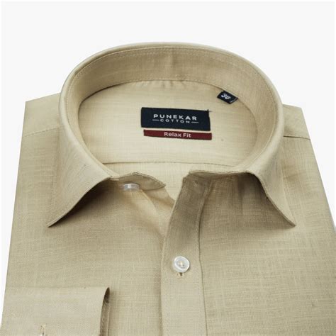 Font Color Lyocell Cotton Shirt For Men – Punekar Cotton