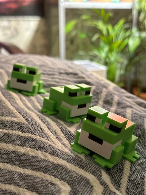 Image result for Minecraft Frog Figure