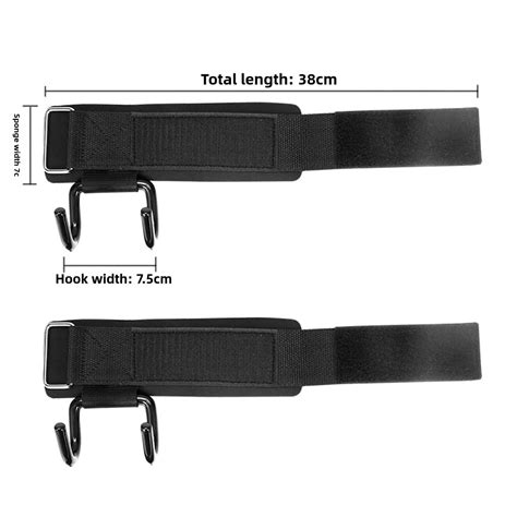 Fitness Support Hook, Wrist Guard, Grip Strength Hook, Pull Body Up ...