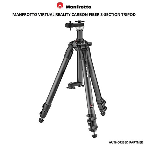 Manfrotto Virtual Reality Carbon Fiber 3-Section Tripod | Future Forward