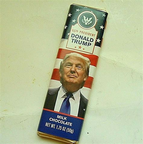 President Donald Trump Milk Chocolate Bar Liberal Democrat Stocking ...