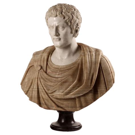 Marble Bust "Roman Emperor", 20th Century at 1stDibs | roman emperor bust