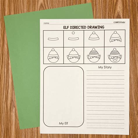 Image result for Elf Directed Drawing