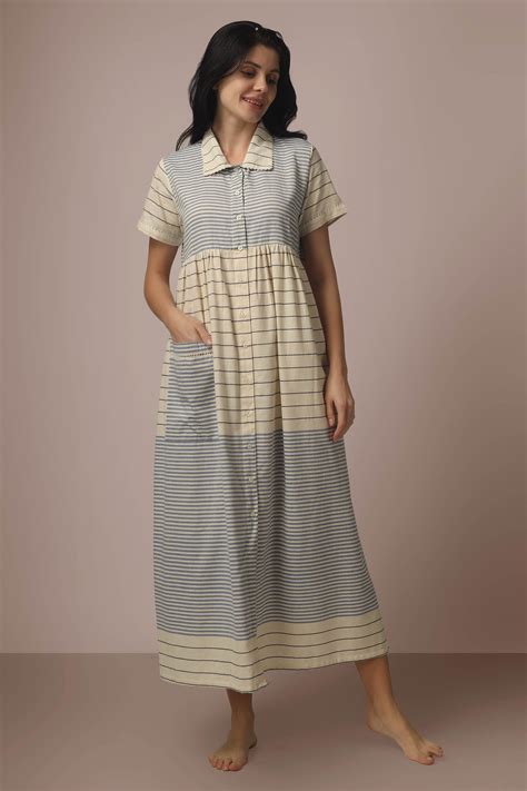 Bailey, Front Open Dress: Shop Stylish Cotton Dresses – After Dark