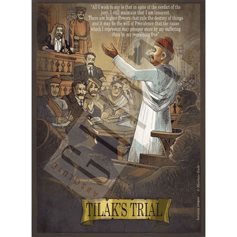 Tilak’s Trial – A Historic Poster (Unframed) available at M&J Services ...