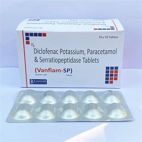 VANFLAM-SP Tablets Levent Biotech