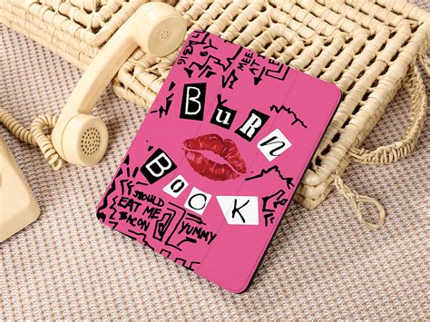Burn Book iPad Case With Pencil Holder for iPad 10/9/8, 10.21112.9 ...