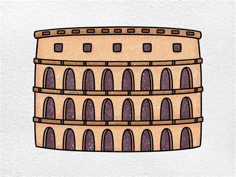 How To Draw Roman Buildings