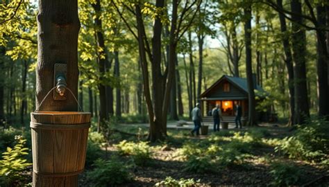 Image result for Extracting Maple Syrup From Trees