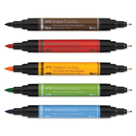 Faber-Castell Pitt Artist Pen Dual Tip Markers and Sets | Utrecht Art ...