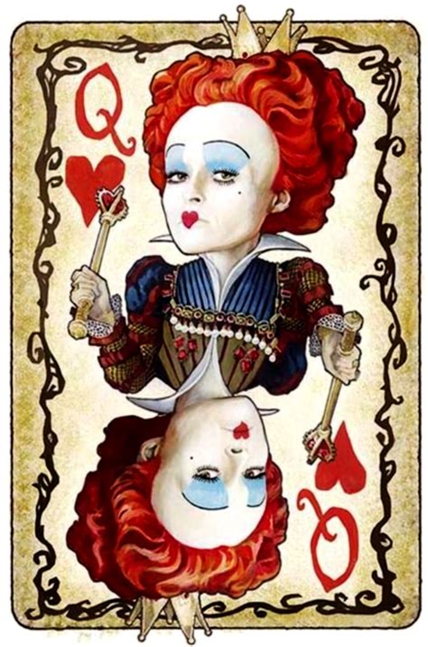 Cards Decoration ―Queen of Hearts― Alice in Wonderland | Alice im ...