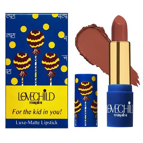 LoveChild Masaba - For the Kid in You! - 08 Hey Sugar - Luxe Matte Lip ...