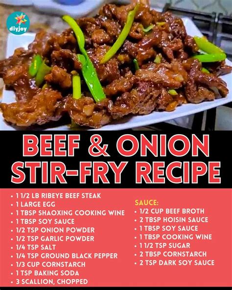 Beef and Onion Stir-Fry Recipe - DIY Joy