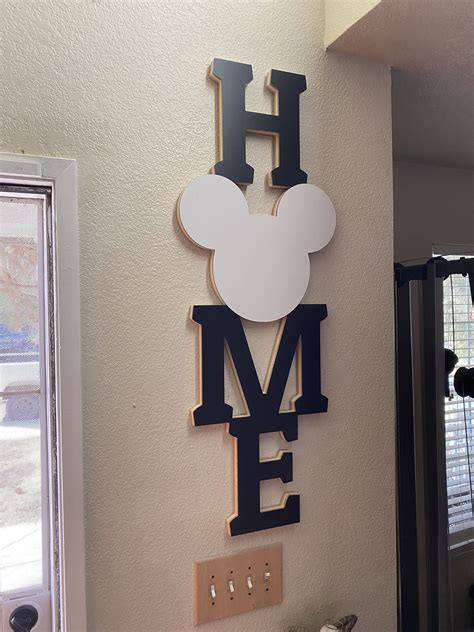 Mickey Home (digital File) - Etsy Canada | Disney room decor, Disney ...