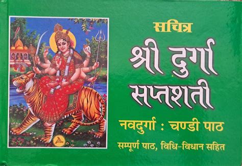 Buy Sachitra Shri Durga Saptshati | Nav Durga : Chandi Path | Sampurna ...