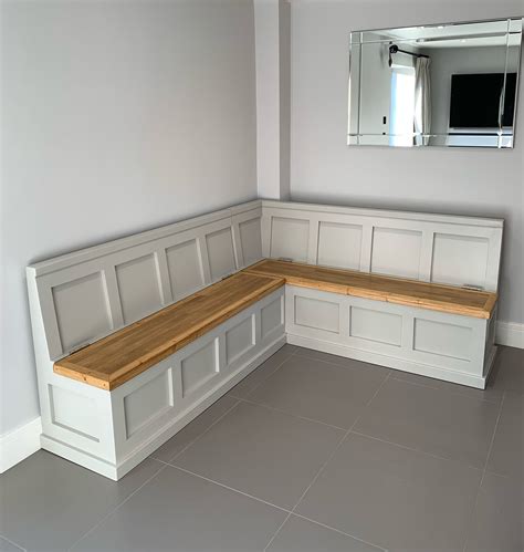 L Shaped Dining Room Bench