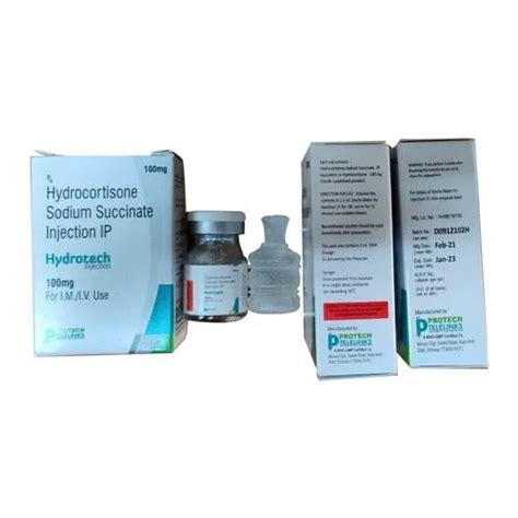 Hydrocortisone Sodium Succinate Injection IP Supplier at Attractive ...