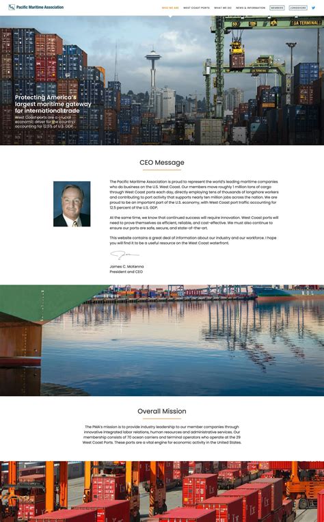 Pacific Maritime Association | Adwire