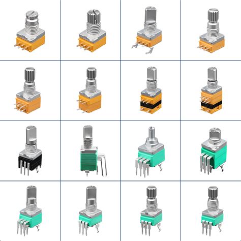 Image result for Potentiometer Types