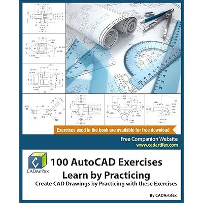 100 AutoCAD Exercises - Learn by Practicing: Create India | Ubuy