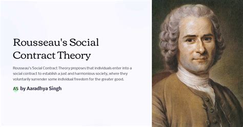 Rousseau's Social Contract Theory