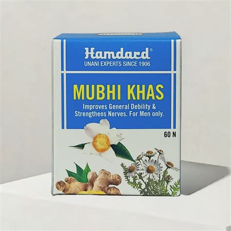 Hamdard Mubhi Khas 60 Tablets – Traditional Unani Herbal Supplement ...