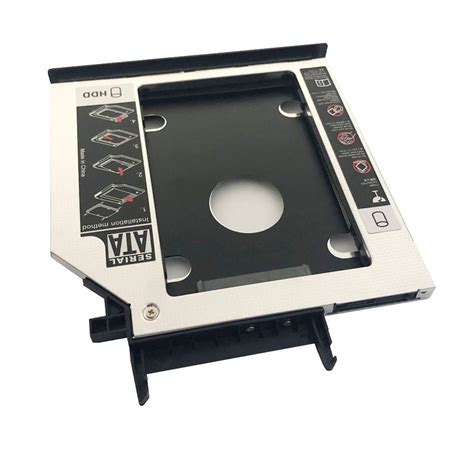 2nd HDD SSD Hard Drive Optical Caddy Frame Adapter for Lenovo IdeaPad ...