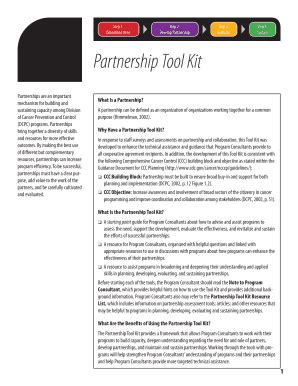Fillable Online www2a cdc Partnership Toolkit - www2a cdc Fax Email ...