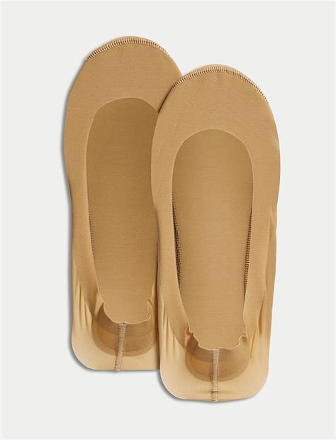Buy 2pk Ultra Low Cut Footsies at Marks & Spencer