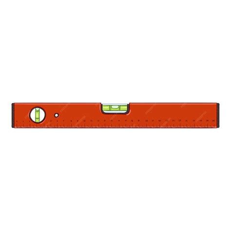 Premium Vector | Vector cartoon building level measurement tool