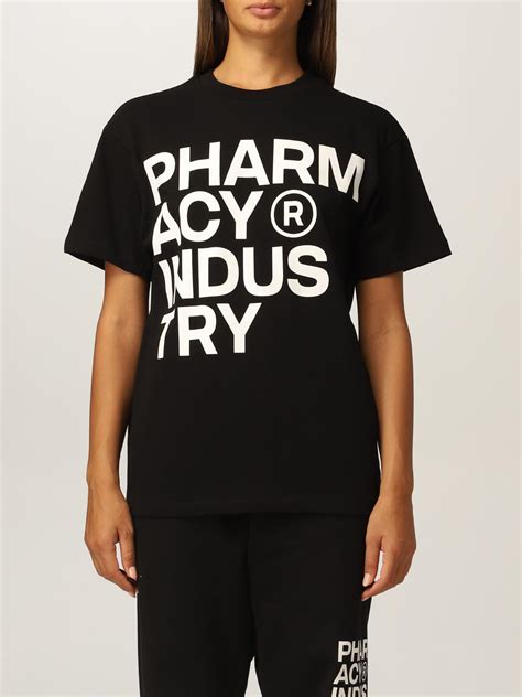PHARMACY INDUSTRY: T-shirt women - Black | Pharmacy Industry t-shirt ...