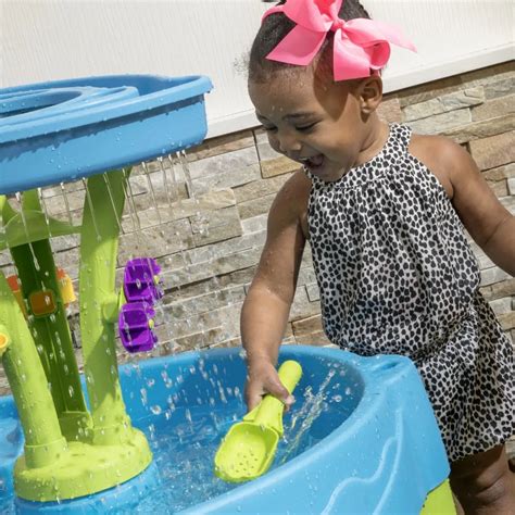 Summer Showers Splash Tower Water Table for Kids