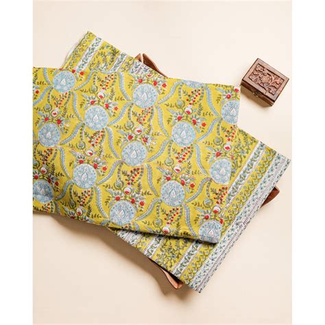 PURE COTTON HANDBLOCK PRINTED FABRICS