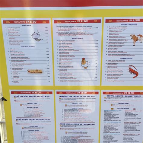 FA LI DU, Torrevieja - Centro Comercial Los Dolses - Restaurant Reviews ...