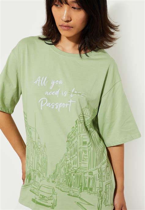 Buy URB_N Women Oversized Graphic Printed T-shirt Online at just Rs ...