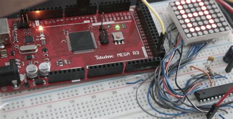 Image result for Blue LED Dot-Matrix Display for Arduino How to Program It