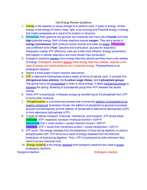 Image result for ATP Study Guide