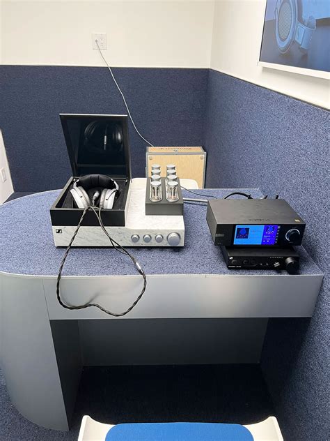 For the audiophiles... You have 20 minutes to demo the Sennheiser HE 1 ...