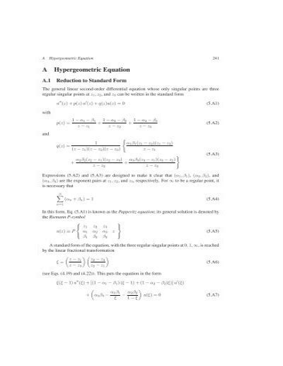 Image result for Notes Hypergeometric