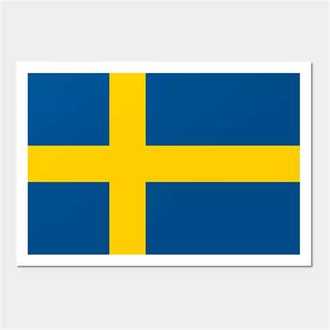 Swedish Flag in its Official Colors by tiokvadrat | Swedish flag ...