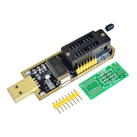 1x CH341A Programmer USB Motherboard Routing LCD BIOS FLASH 24 25 ...