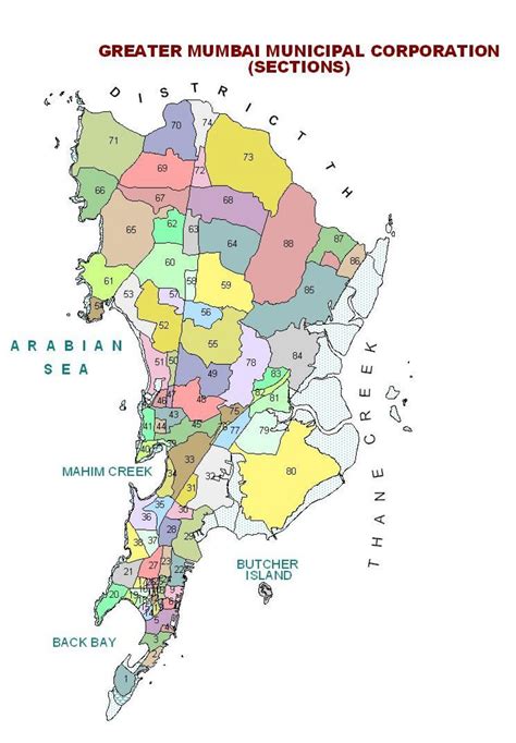 Bombay Political Map Maharashtra And Gujarat – Indian Polity Notes