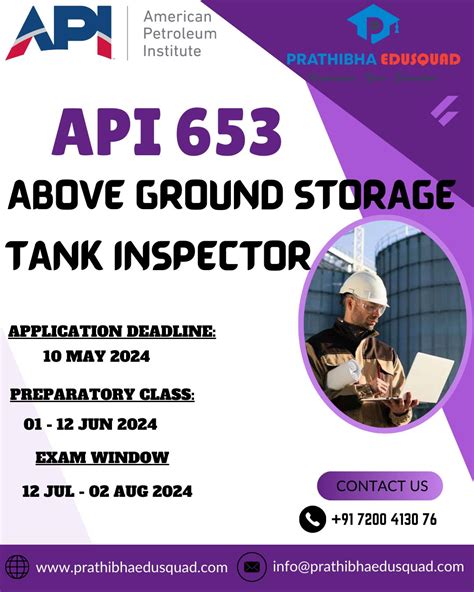 Image result for API 653 Course Outline