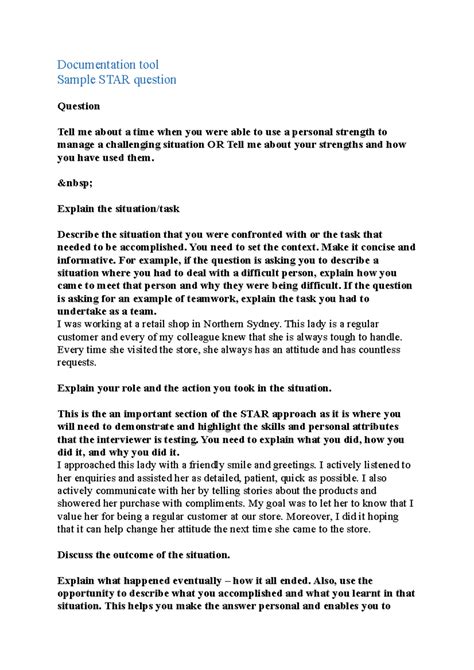 Image result for Star Answer Examples