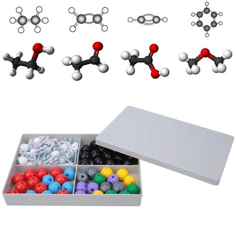 Buy 140 Pcs Chemistry Model Kit, Chemistry Molecular In Structure Kit ...