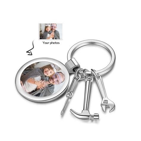 Personalized Photo Keychain – Taysir's Unique Gift Store