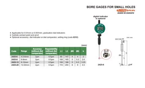 Internal and External Diameter Measurement - Three Points Internal ...