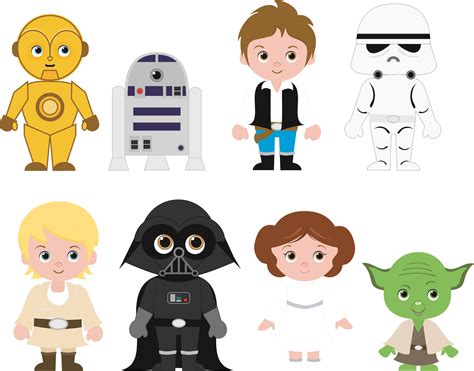 Cartoon Star Wars Collaboration