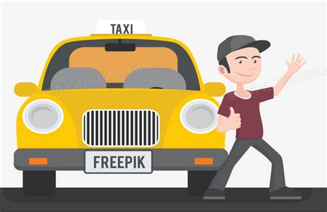 出租车和出租车司机PNG图片素材下载_出租车PNG_熊猫办公